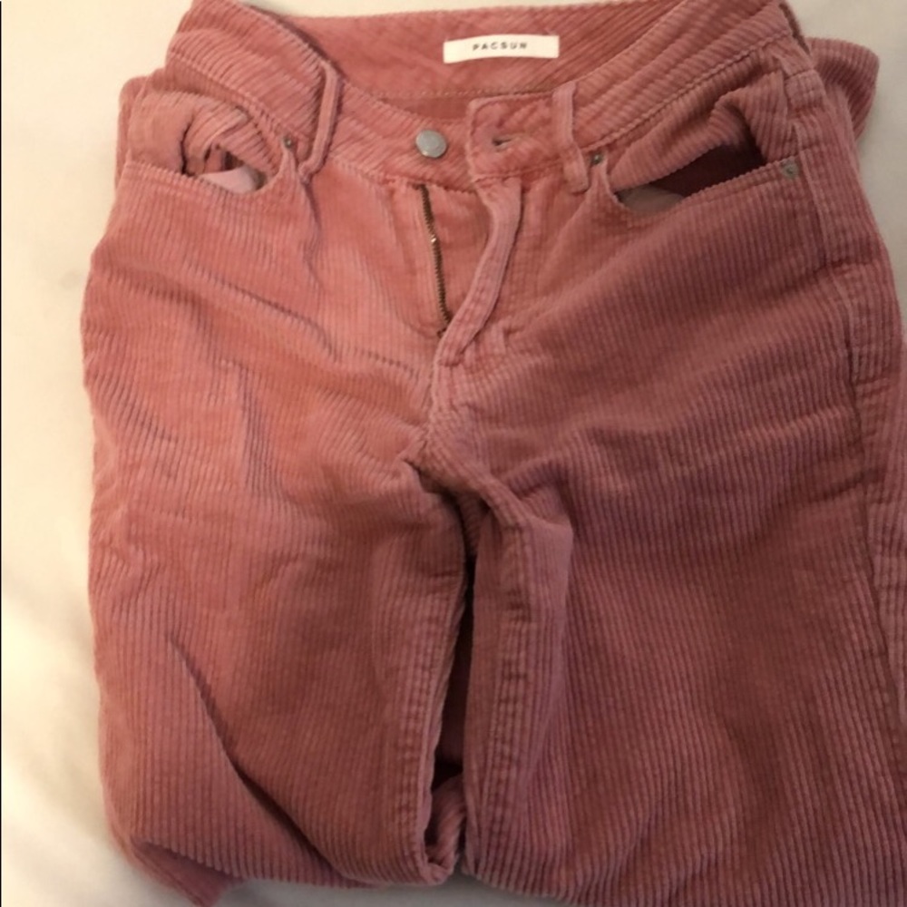 pacsun pink jeans